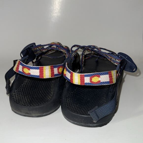 Chaco WOMEN'S ZX/2 DUAL CLASSIC SANDAL Colorado Mountains print - Picture 1 of 9